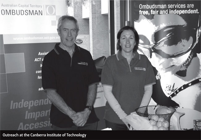 Outreach at the Canberra Institute of Technology 